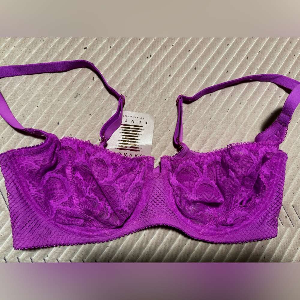 X-rated lace balconette bra